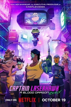 Captain Laserhawk: A Blood Dragon Remix (2023) Official Image | AndyDay