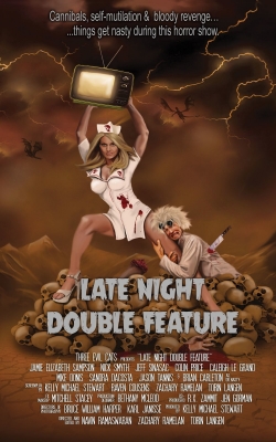 Late Night Double Feature (2016) Official Image | AndyDay