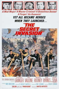 The Secret Invasion (1964) Official Image | AndyDay