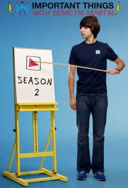 Important Things with Demetri Martin (2009) Official Image | AndyDay